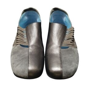 Thierry Rabotin Tan Suede Leather Shoes Size 38.5